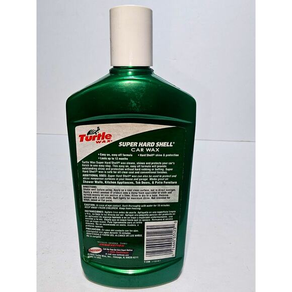 Turtle Wax T-123R Super Hard Shell Liquid Car Wax 16oz - Picture 2 of 7